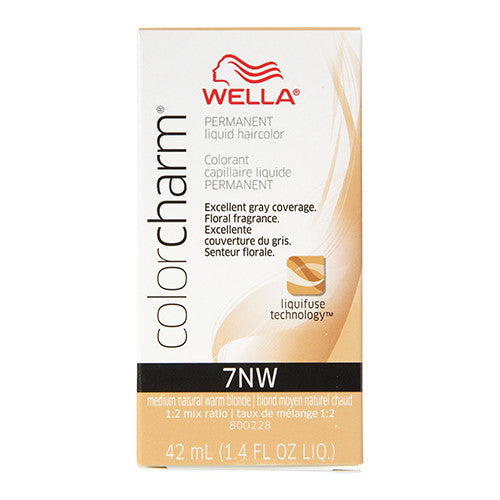 Wella Color Charm Liquid #7Nw Medium Natural Warm Blond, 1 Ea