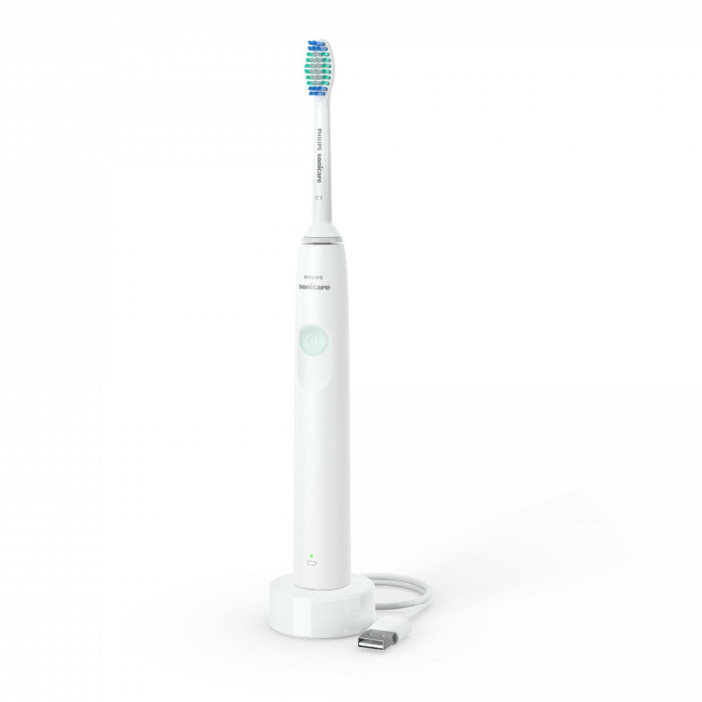 Philips Sonicare 2100 Rechargeable Electric Power Toothbrush, White Mint HX3661/04, 1 Ea