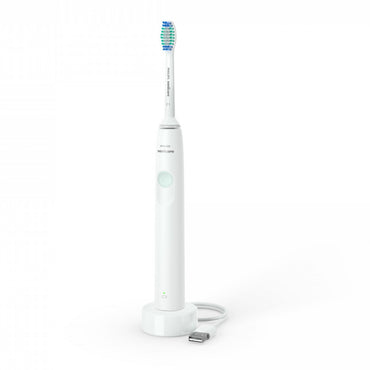 Philips Sonicare 2100 Rechargeable Electric Power Toothbrush, White Mint HX3661/04, 1 Ea