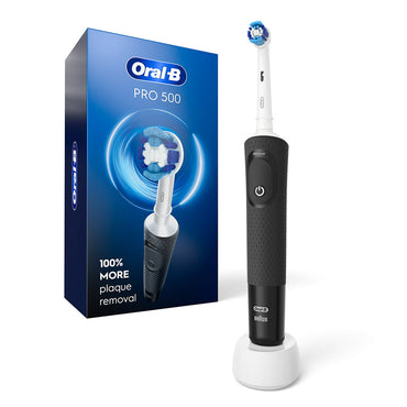 Oral-B Pro 500 Electric Toothbrush With Rechargeable Black, 1 Ct