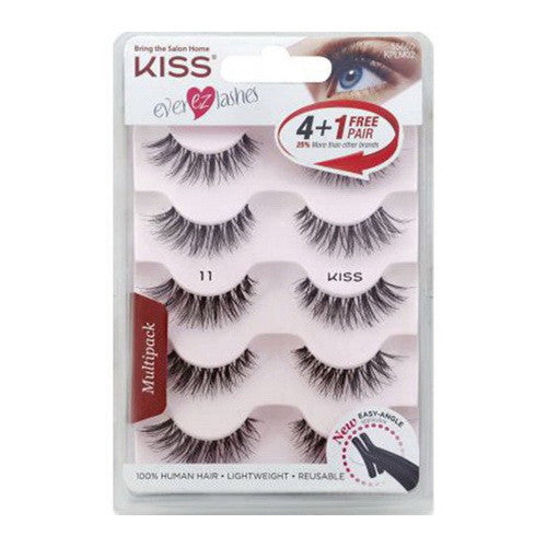 Kiss Ever Ez 11 Eye Lashes, 5 Pairs