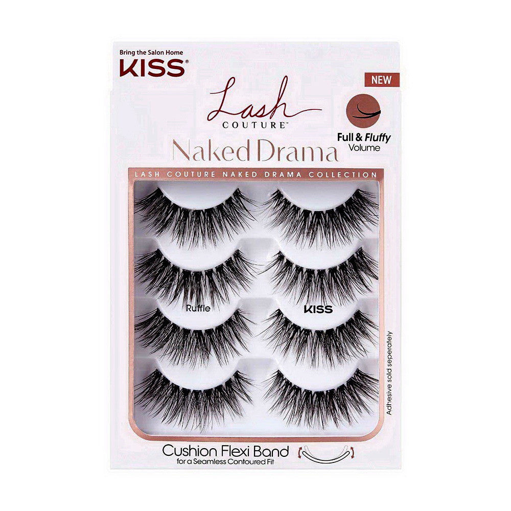 Kiss Lash Couture Naked Drama Eyelash, Multipack, 1 Ea
