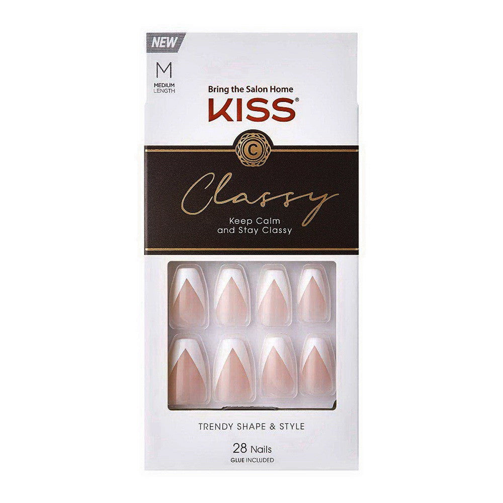 Kiss Classy Nails Silk Dress, Medium, 1 Ea
