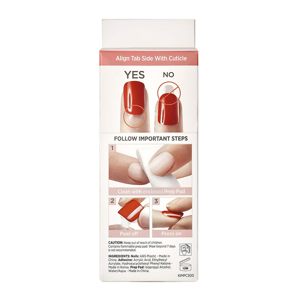 Kiss imPRESS Press on Manicure Wannabe Star, Short, 30 Ct