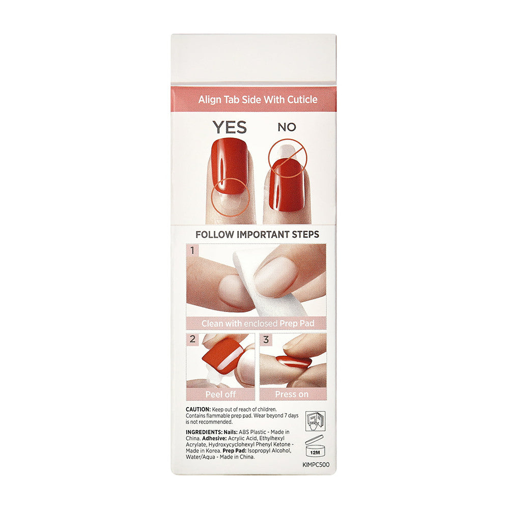 Kiss imPRESS Press on Manicure Fake Nails No Other, 30 Ct