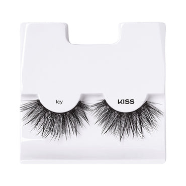 Kiss Lash Drip Spiky X Boosted Volume Fake Eyelashes Icy, 1 Ea