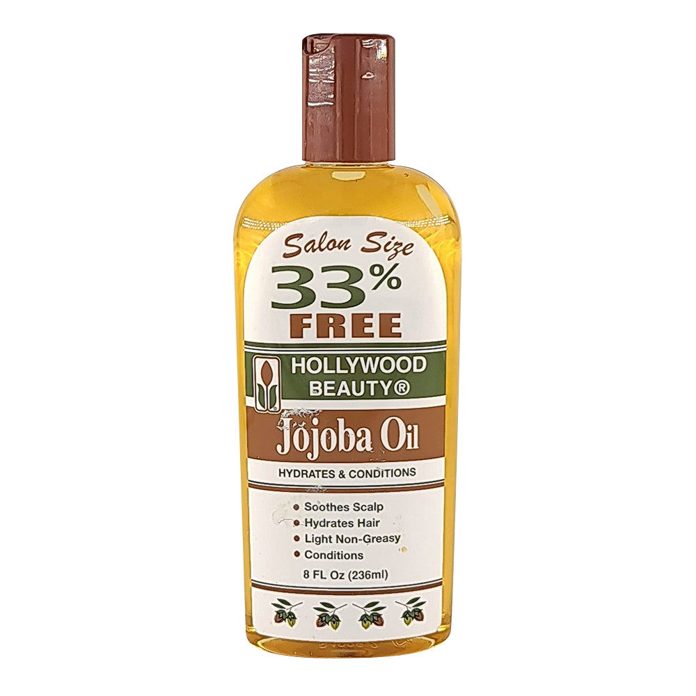 Hollywood Beauty Jojoba Oil Scalp Treatment Beige, 8 Oz