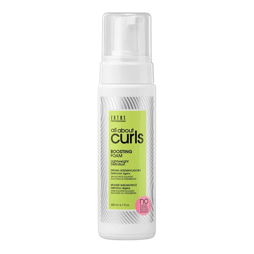 Zotos All About Curls Boosting Foam, 6.7 Oz
