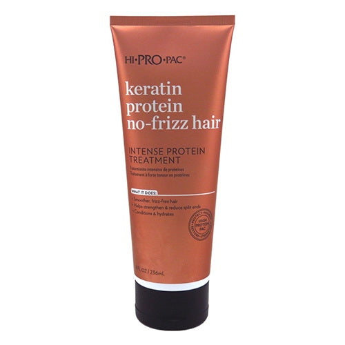 Hi-Pro-Pac Keratin Protein No- fizz Intense Protein Hair Treatment, 8 Oz