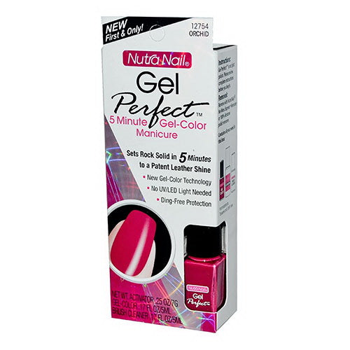 Nutra Nail Gel Perfect Uv Free Gel Color Orchid, 1.7 Oz