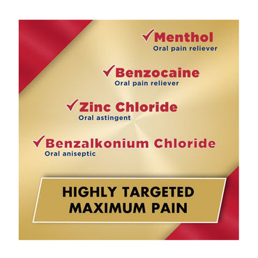 Orajel Pm Long Lasting Toothache Pain Relief Cream - 0.25 Oz