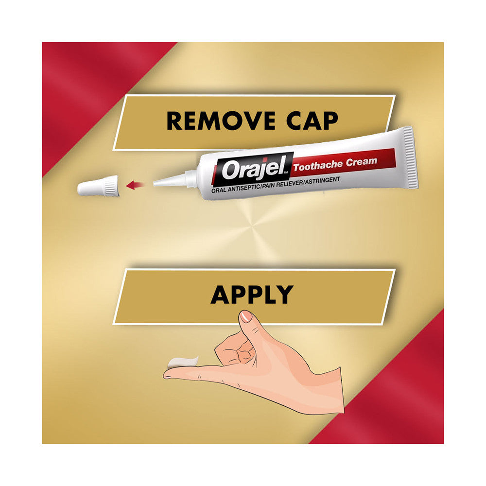 Orajel Severe Formula Toothache Pain Relief Remedy - 0.33 Oz