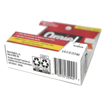 Orajel Medicated For Toothache and Gum Liquid, 0.45 Oz