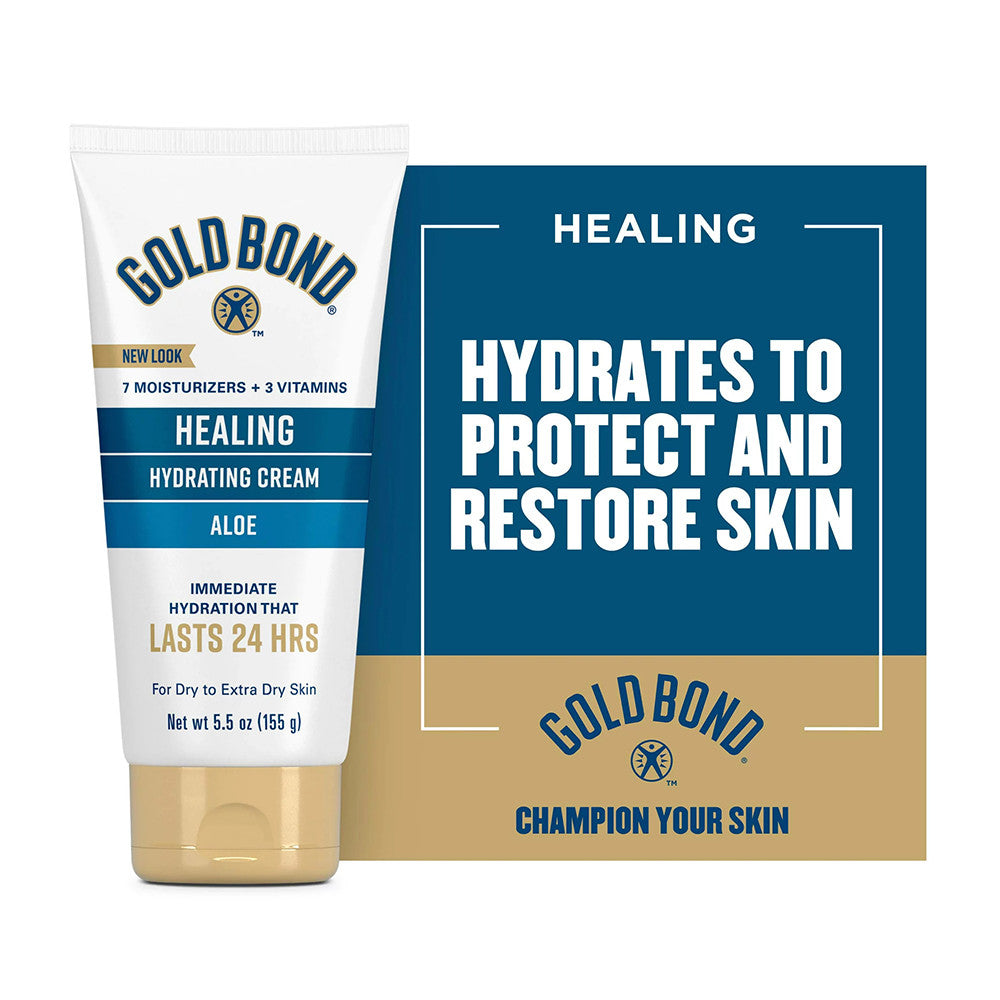 Gold Bond Healing Hydrating Cream, With Aloe Aloe, 5.5 Oz