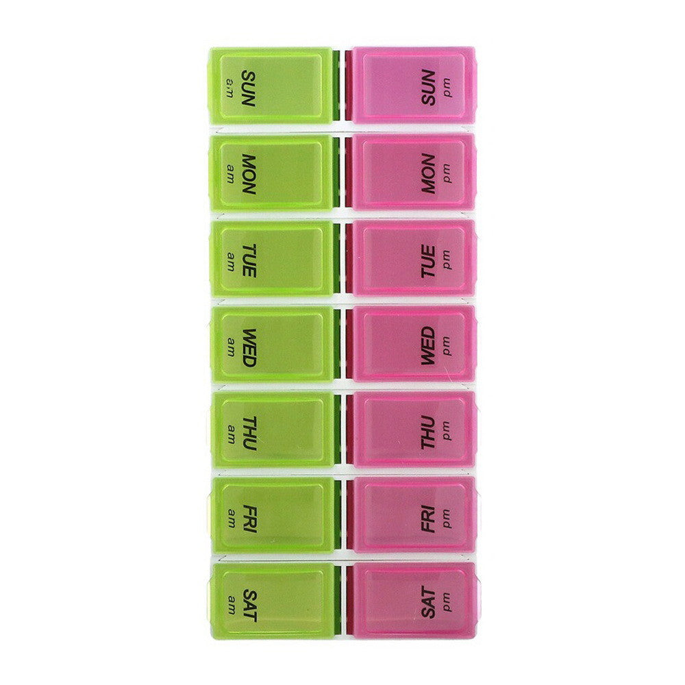 Apex 7-Day Am/Pm Detach N Go Pill Organizer, Xlarge, 1 Ea