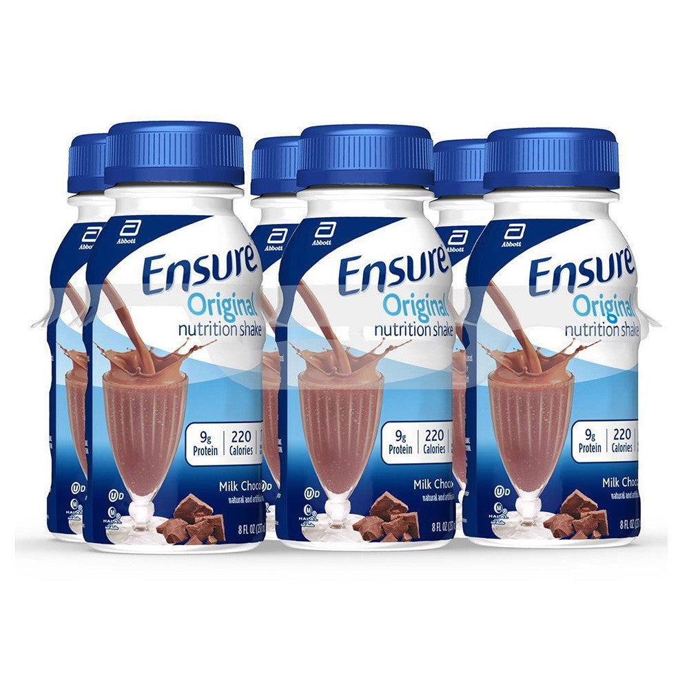 Ensure Nutritious Original Nutrition Creamy Milk Chocolate Shake, 8 oz, 6