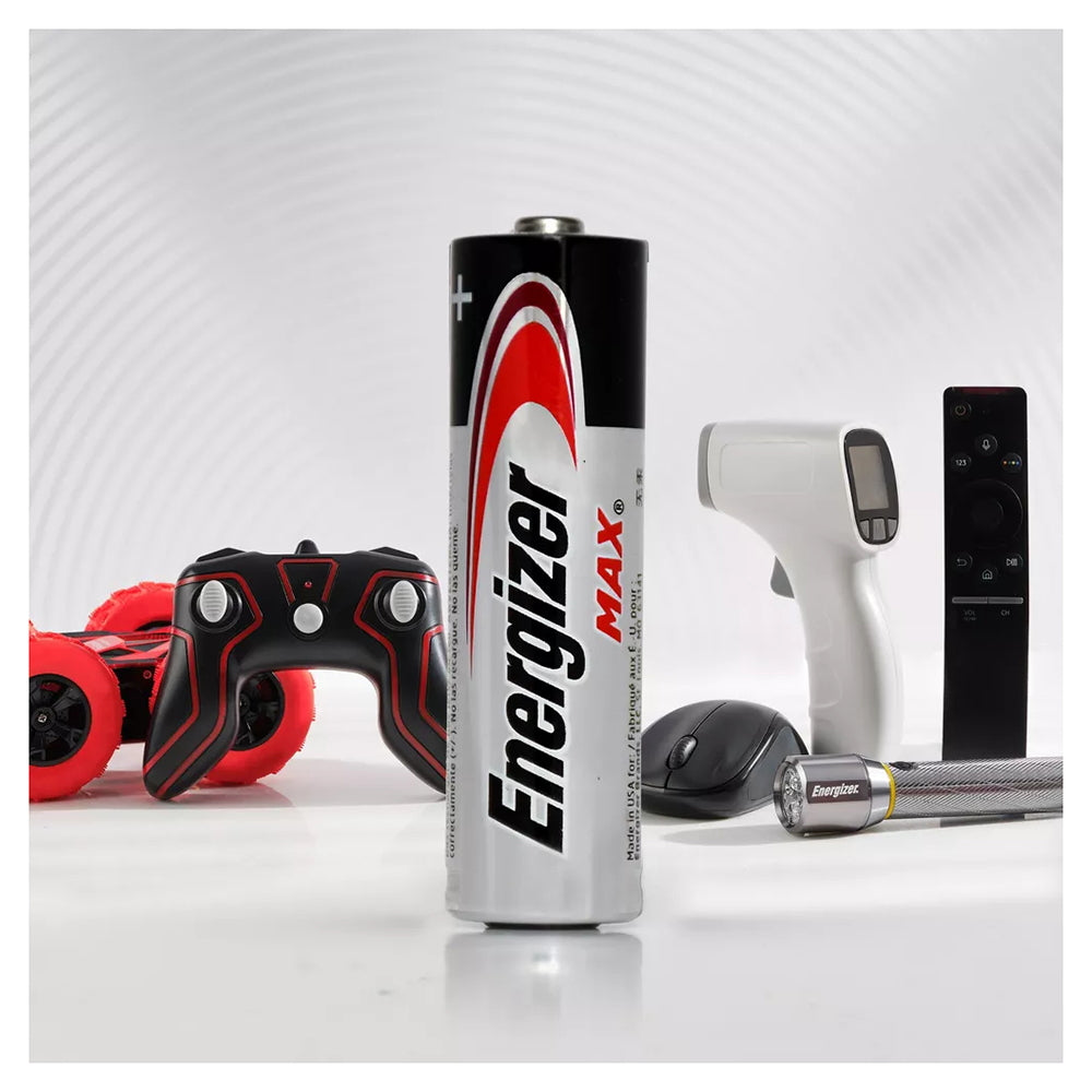 Energizer Power Plus Alkaline Batteries AA Long Lasting 4Ea