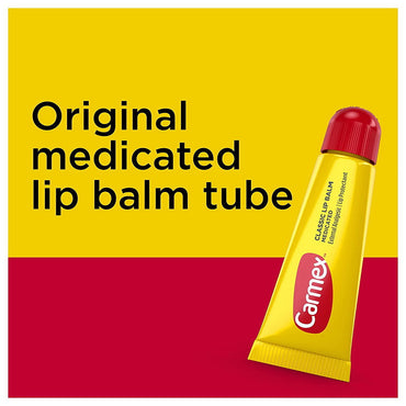 Carmex For Cold Sores Lip Balm Tube - 0.35 Oz, 12 Ea
