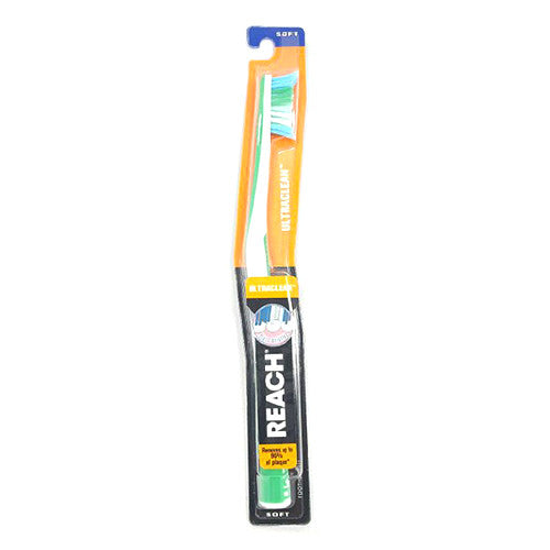 Reach Ultra Clean Tooth Brush Soft Assorted Colors, 1 Ea