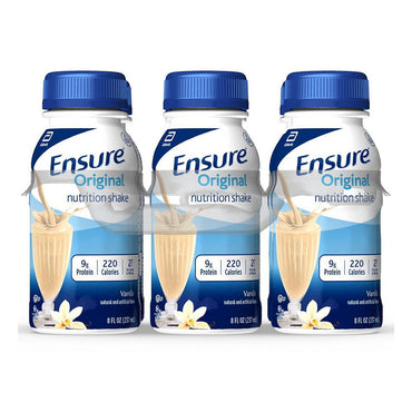 Ensure Complete Balanced Nutrition Drink Vanilla, 8 Oz, 6 Pack