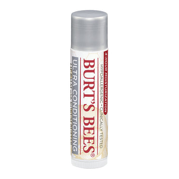 Burts Bees 100% Natural Moisturizing Lip Balm, Ultra Conditioning with Kokum Butter, 1 Ea