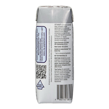 Peptamen 1.5 Complete High Calorie Elemental Diet Unflavored Liquid - 8.4Oz, 24 Pack