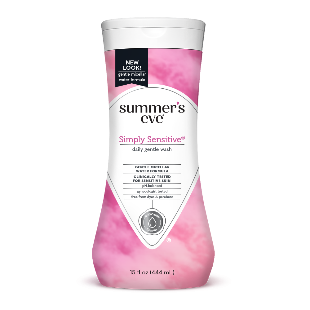 Summers Eve Simply Sensitive Cleansing Wash For Sensitive Skin, 15 Oz