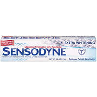 Sensodyne Extra Whitening Maximum Strength Toothpaste With Fluoride - 6 Oz