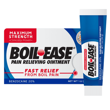 Boil Ease Ointment Maximum Strength Fast Relief From The Pain Of Boils, 1 Oz