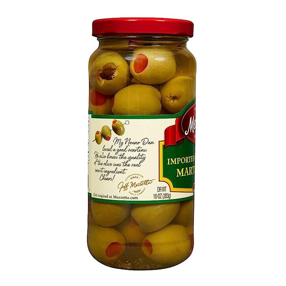 Mezzetta Imported Spanish Queen Martini Olives, 10 Oz