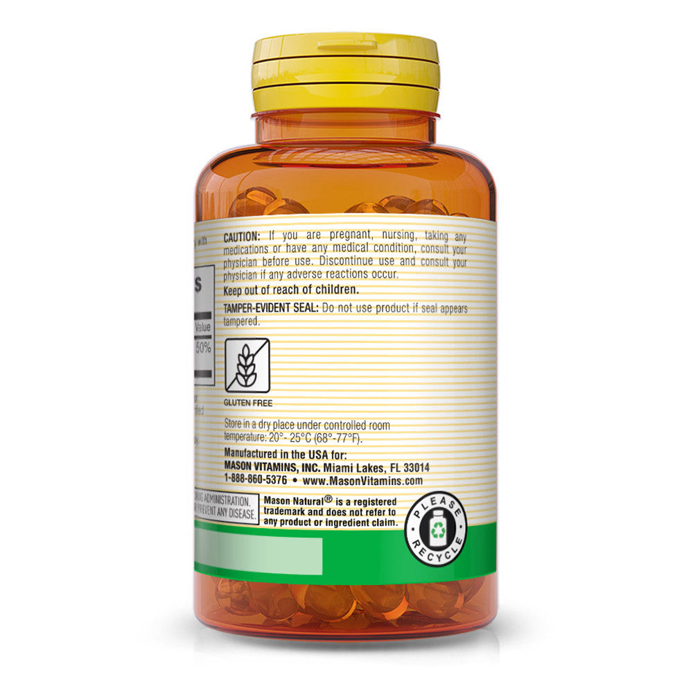 Mason Natural Vitamin D400 Iu Softgels For Bone And Joint Health - 100 Ea