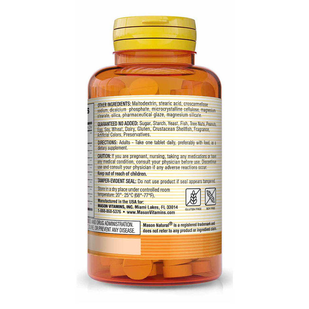 Mason Natural Digestive Enzymes Dietary Supplement Tablets - 90 Ea