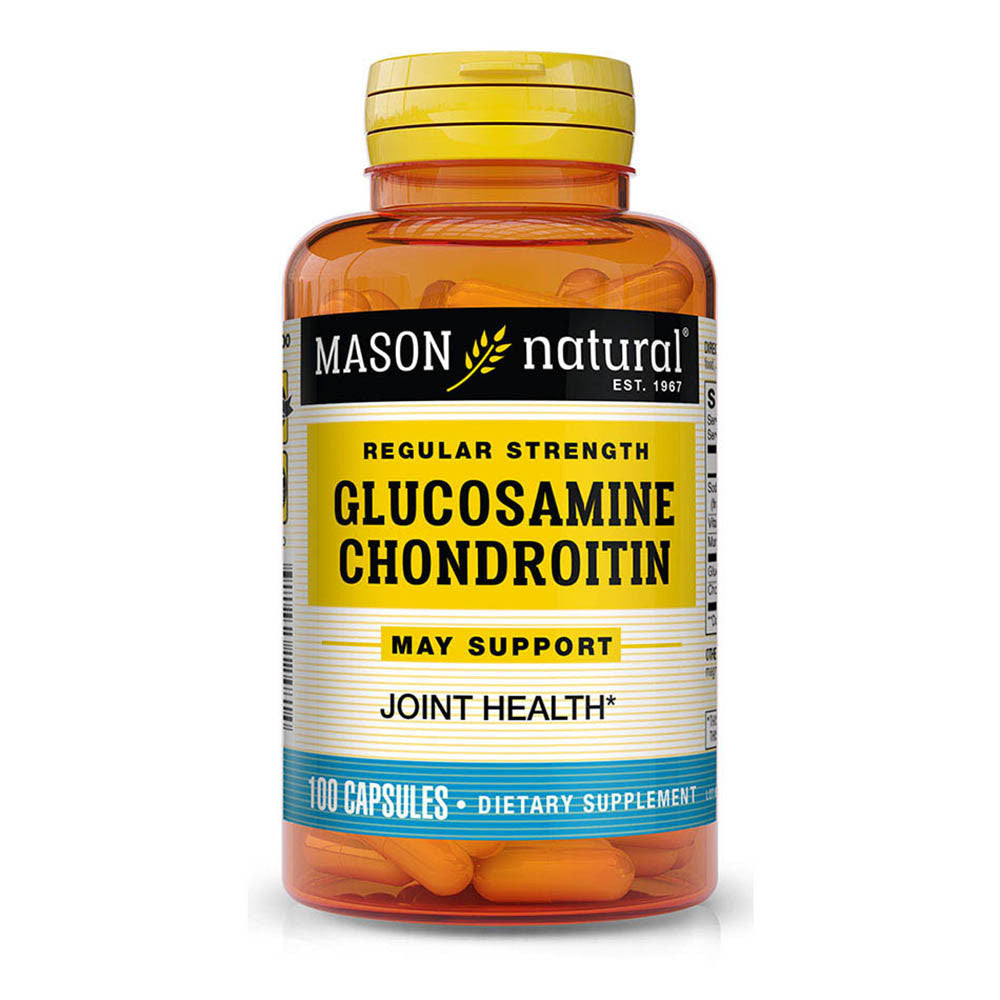 Mason Natural Glucosamine Chondroitin 500 Complex Regular Strength Capsules - 100 Ea
