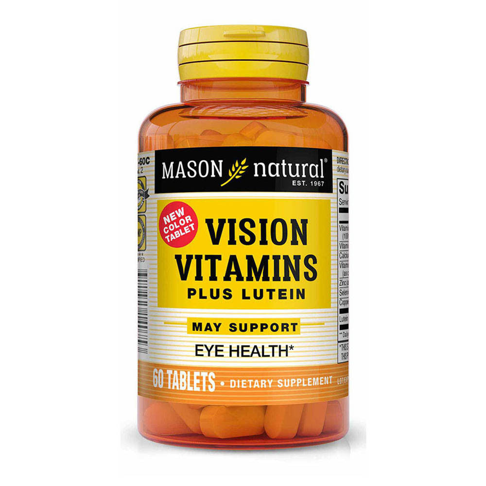 Mason Natural Vision Vitamins With Lutein Antioxidant Tablets - 60 Ea