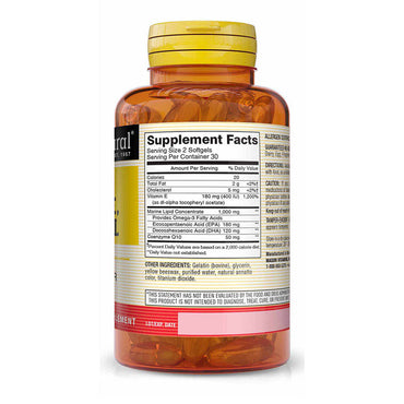 Mason Natural Heart Trio Co Q-10 With Vitamin E And Fish Oil Softgels, 60 Ea