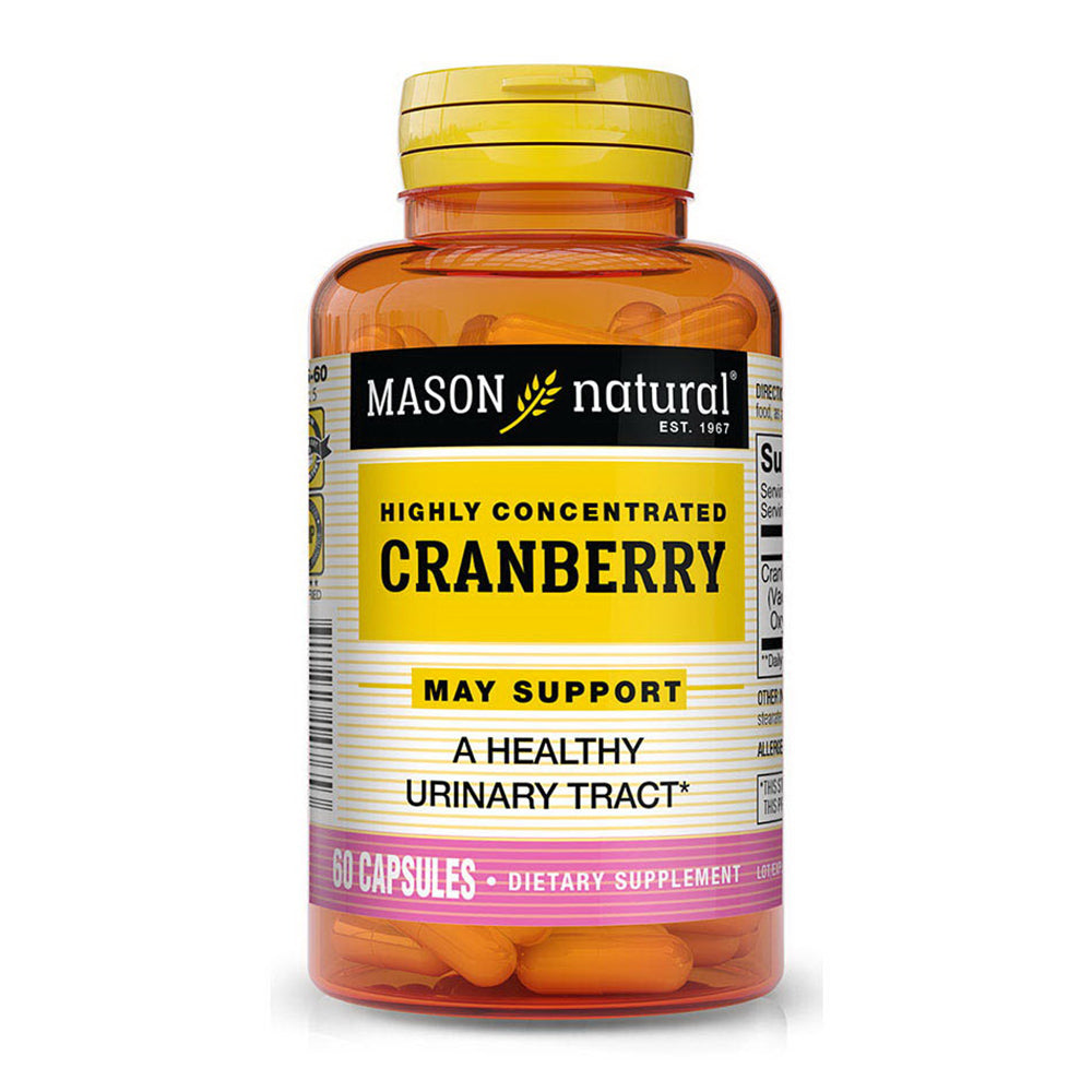 Mason Highly Concentrated Cranberry Capsules, #1476 - 60 Ea