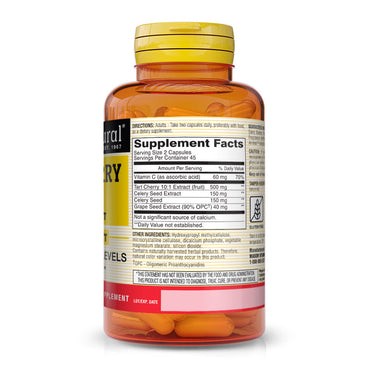 Mason Natural Advanced Tart Cherry Antioxidant Extract Capsules, 90 Ea
