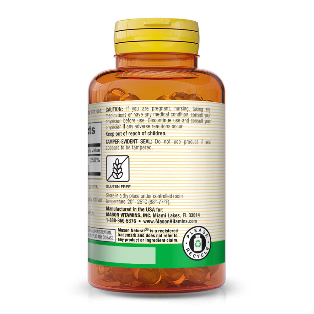 Mason Natural Vitamin D 2000 Iu Ultra Strength Softgels, 60 Ea