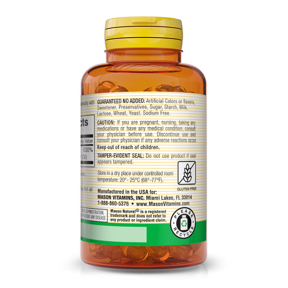 Mason Natural Advanced Vitamin D 5000 Iu Softgels - 50 Ea