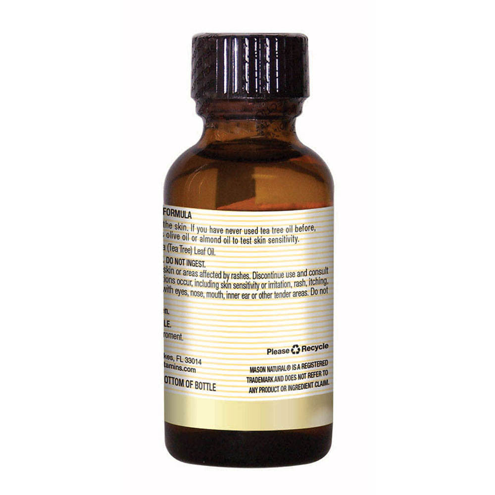Mason Natural Tea Tree Oil, Pharmaceutical Grade - 1 Oz