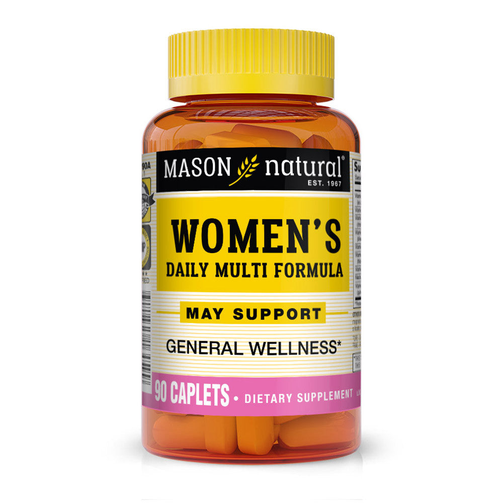 Mason Natural Womens Daily Formula Compare To One-A-Day Womens Caplets - 90 Ea