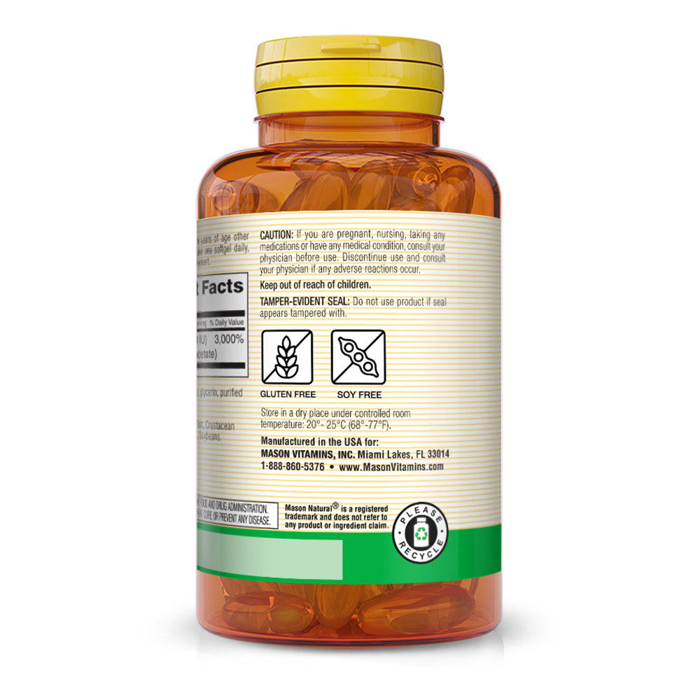Mason Natural Vitamin E 1000 Iu Softgels - 100 Ea