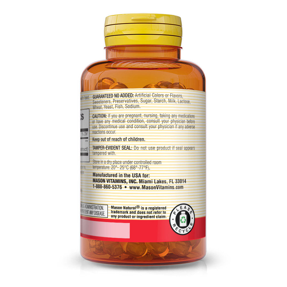 Mason Natural Garlic Oil 500Mg Softgels, Odorless - 100 Ea