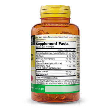 Mason Naturals B-Complex Softgels - 100 Ea
