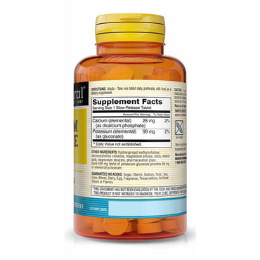 Mason Natural Potassium Gluconate 595 Mg Tablets, Extended Release - 100 Ea