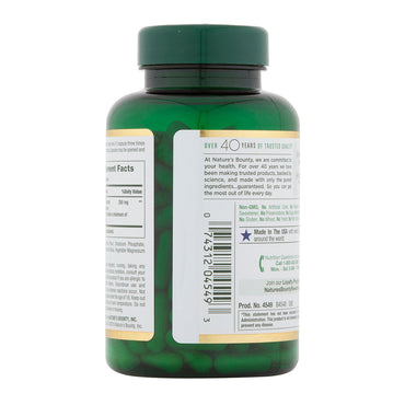 Natures Bounty Milk Thistle 250 mg Capsules , 200 Ea