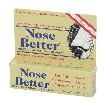 Nose Better Non-Greasy Aromatic Relief Gel, 0.46 Oz