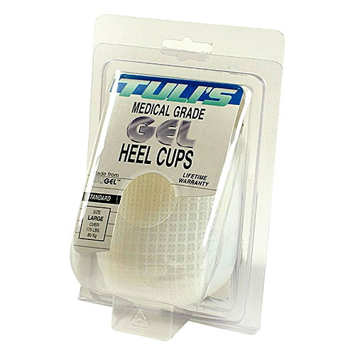Pedifix Tulis Gel Heel Cups, Large, 1 Pair