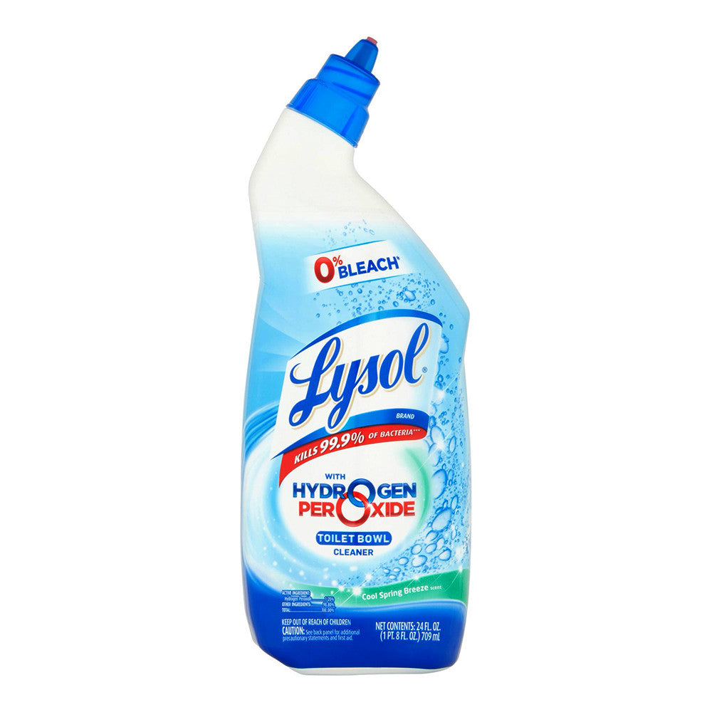 Lysol Bleach Free Hydrogen Peroxide Toilet Bowl Cleaner, Fresh, 24 Oz