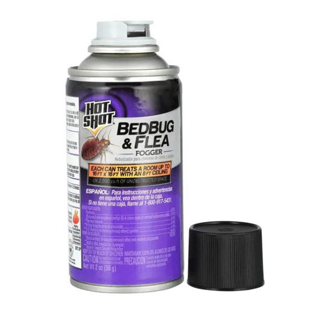 Hot Shot Bed Bugs and Flea Fogger, 2 Oz, 3 Ea